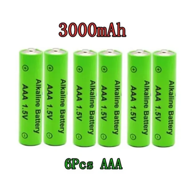 2/4/6/8/10/12/16/20/24PCS 3000Mah Power Alkaline 1.5V AAA batterijen of 3800Mah 1.5V AA oplaadbare batterij