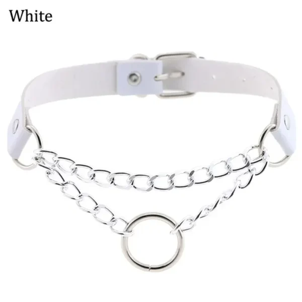 Choker met ketting