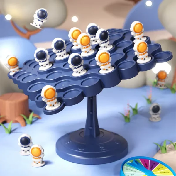 Kids Balance Tree Board Game Fun Astronauts Frog Balance Board Tabletop Party Grappig Ouder-Kind Kids Interactief Spel Bouwblok Speelgoed