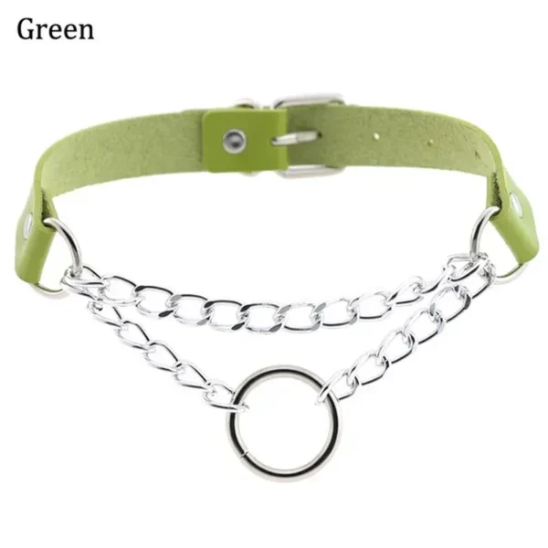 Choker met ketting