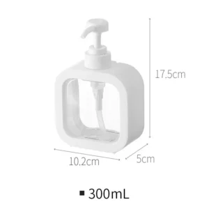 1Pc grote capaciteit lege fles zeep wasmiddel dispenser fles en douche gel reinigingsmiddel dispenser fles