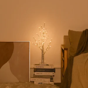 Kerst Decoratie LED Berken Boom Tak Slaapkamer Licht voor Landschap Lichtgevende Sfeervolle Decoratie Nieuwjaar DIY Home Decor Kerstboom Gift