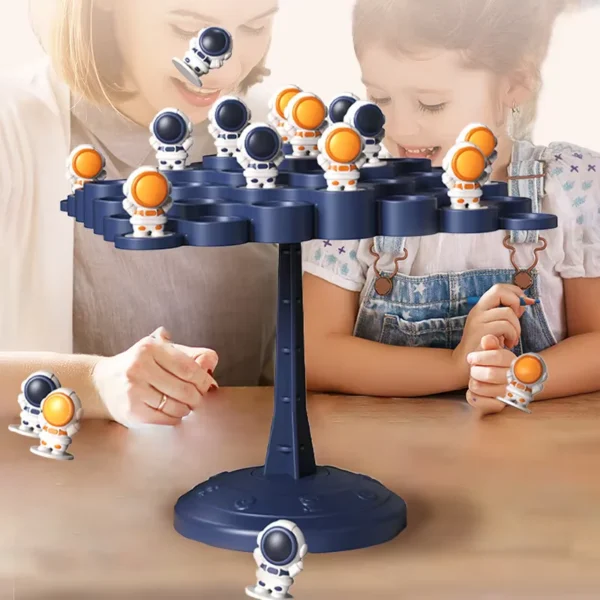 Kids Balance Tree Board Game Fun Astronauts Frog Balance Board Tabletop Party Grappig Ouder-Kind Kids Interactief Spel Bouwblok Speelgoed