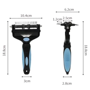 Groot gebruik 3 in 1 huisdier Deshedding borstel hond haar remover huisdier Fur Knot Cutter Puppy kat kam borstels honden Grooming verharen Supplies