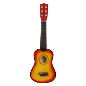 21 Inch Klassieke Basswood Ukulele 6 Snaren Kleine Bas Akoestische Gitaar Muziekinstrumenten met Stokken voor Kinderen Kinderen