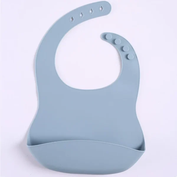 Silicone Baby Bib with a catcher