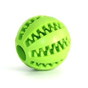 Silicone Hond Hond Speelgoed Bal Interactieve bijtvast kauwspeeltje voor kleine honden Tanden schoonmaken Elasticiteit bal huisdier producten 5/6/7Cm