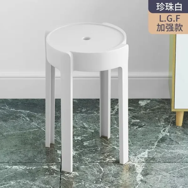 Stijlvolle Plastic Kruk