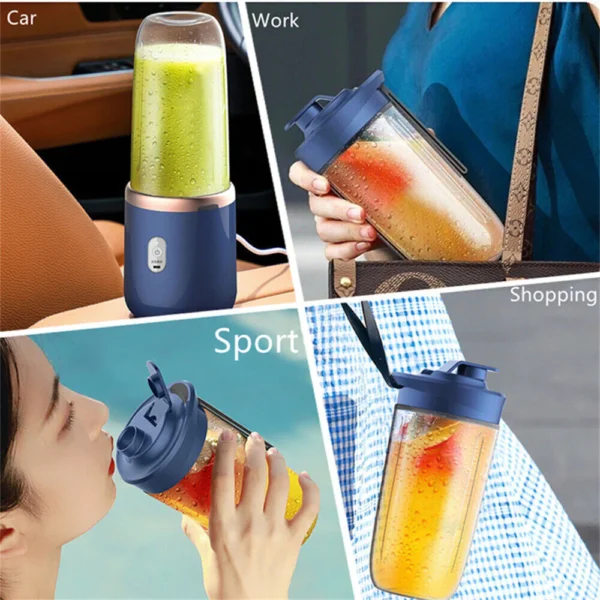 400+400Ml Stand Mixer Smoothie Maker Shaker Fitness Chopper Multifunctionele Keuken Robot Mixer Melk Shaker