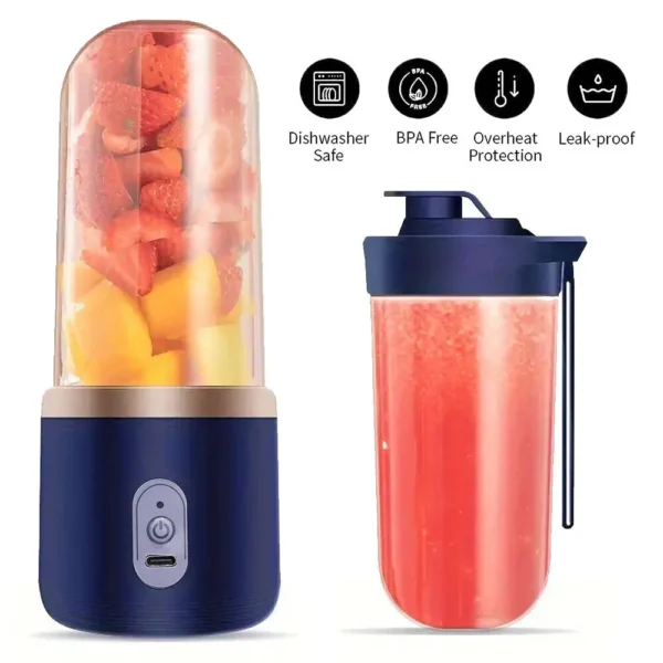 400+400Ml Stand Mixer Smoothie Maker Shaker Fitness Chopper Multifunctionele Keuken Robot Mixer Melk Shaker