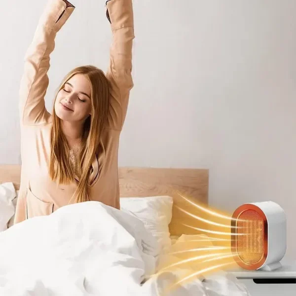 Draagbare elektrische verwarming met thermostaat