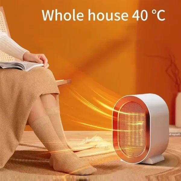 Draagbare elektrische verwarming met thermostaat