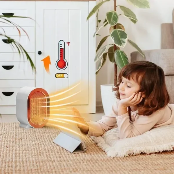 Draagbare elektrische verwarming met thermostaat