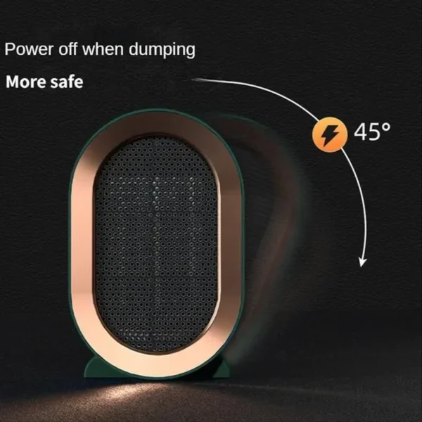 Draagbare elektrische verwarming met thermostaat
