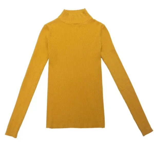 Stijlvolle Casual New-Coming Herfst Winter Pullovers Truien Primer Shirt Lange Mouwen Korte Koreaanse Slim-Fit Strakke Trui