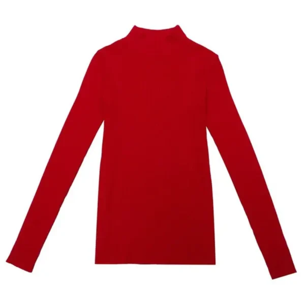 Stijlvolle Casual New-Coming Herfst Winter Pullovers Truien Primer Shirt Lange Mouwen Korte Koreaanse Slim-Fit Strakke Trui