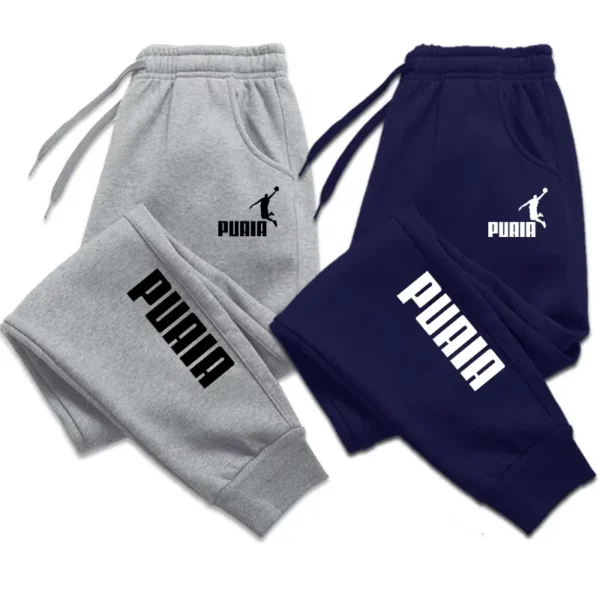 Comfortabele herfst- en winterbroek voor heren: Nieuwe casual broek voor mannen, ideaal voor sporten, joggen en trainingspakken. Sweatbroek in Harajuku Streetwear-stijl.
